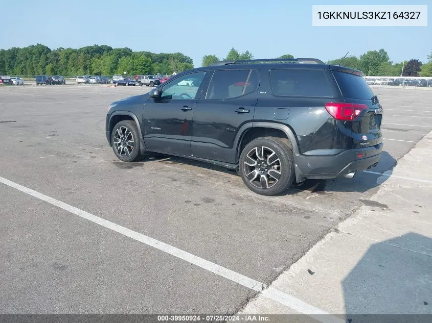 1GKKNULS3KZ164327 2019 GMC Acadia Slt-1