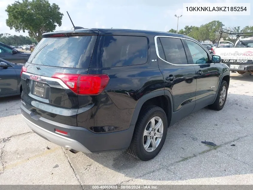 1GKKNKLA3KZ185254 2019 GMC Acadia Sle-1