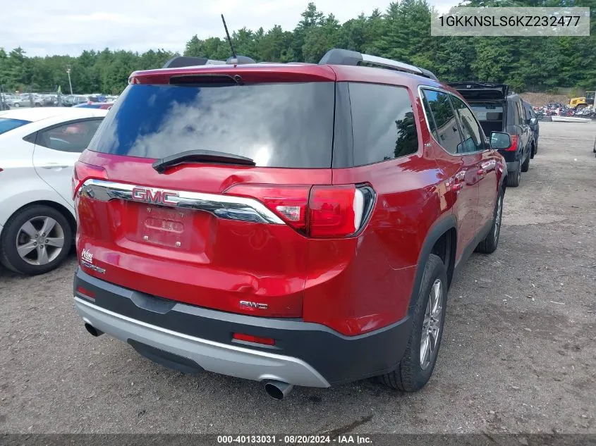 1GKKNSLS6KZ232477 2019 GMC Acadia Sle-2