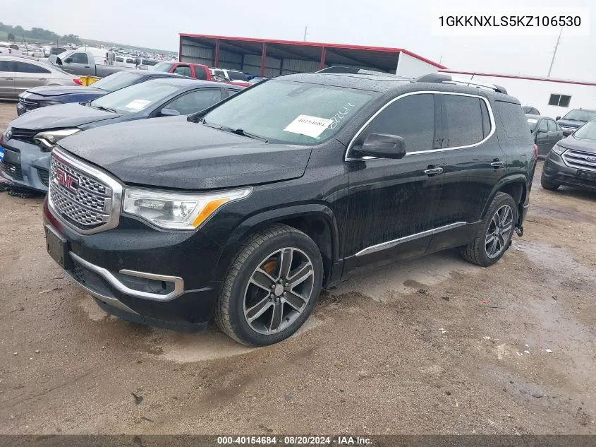 1GKKNXLS5KZ106530 2019 GMC Acadia Denali