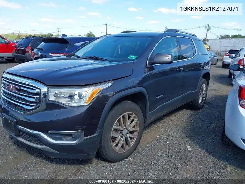 1GKKNSLS1KZ127071 2019 GMC Acadia Sle-2