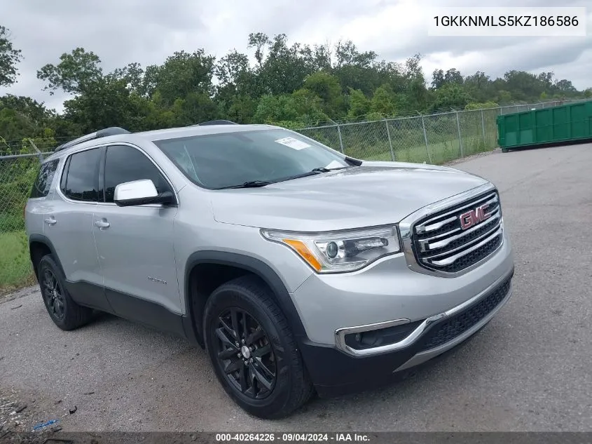 1GKKNMLS5KZ186586 2019 GMC Acadia Slt-1