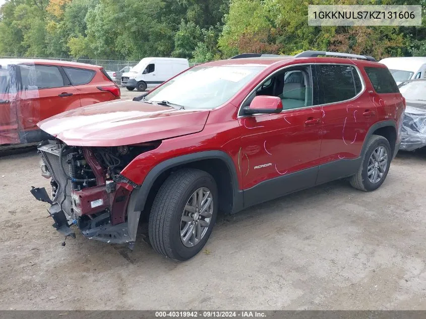 1GKKNULS7KZ131606 2019 GMC Acadia Slt-1