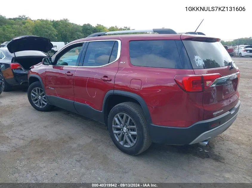 1GKKNULS7KZ131606 2019 GMC Acadia Slt-1