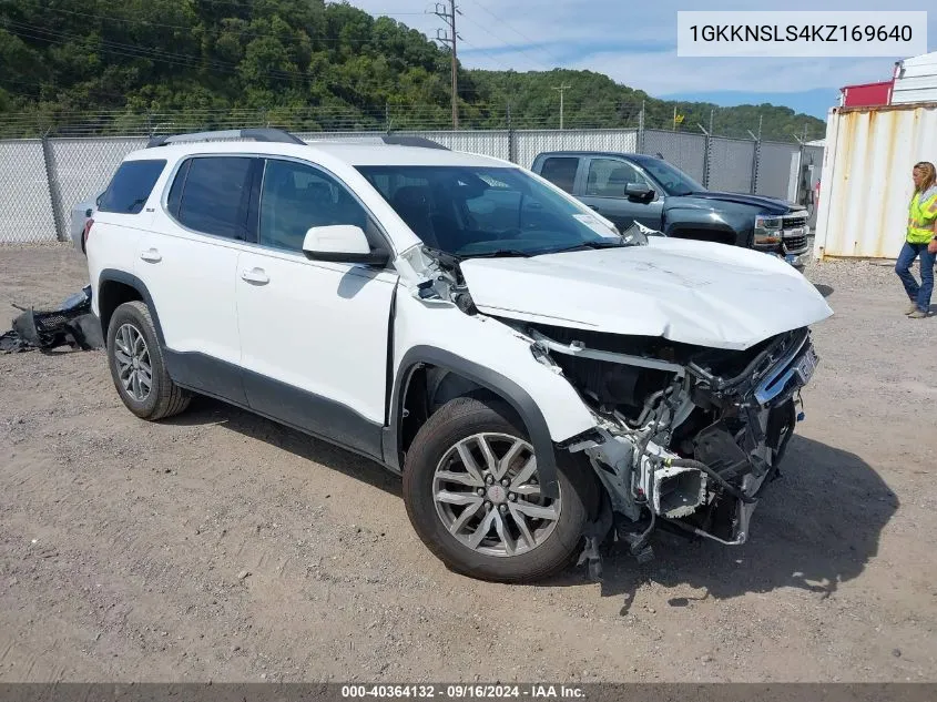 1GKKNSLS4KZ169640 2019 GMC Acadia Sle-2