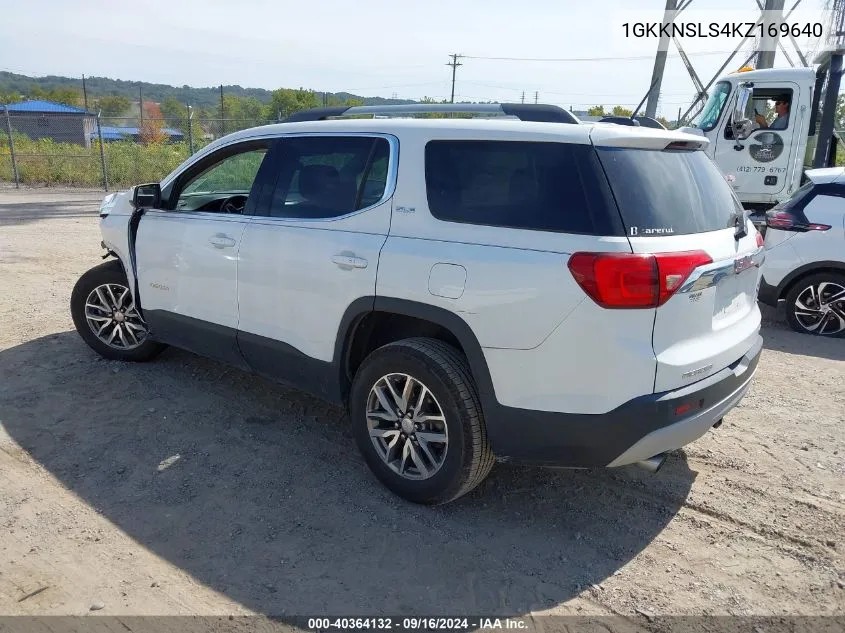 1GKKNSLS4KZ169640 2019 GMC Acadia Sle-2