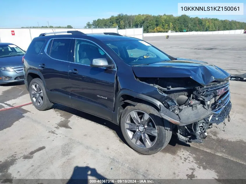 1GKKNNLS1KZ150061 2019 GMC Acadia Slt-2