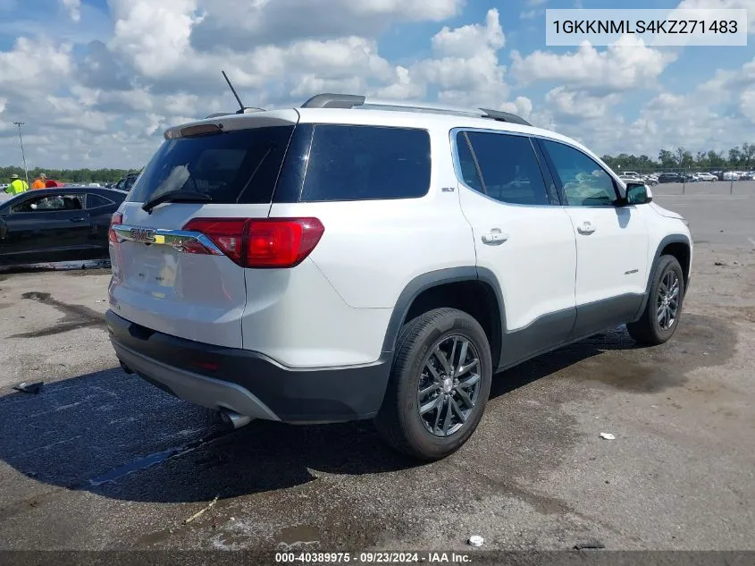 1GKKNMLS4KZ271483 2019 GMC Acadia Slt-1