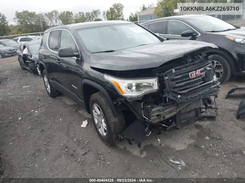 1GKKNRLA6KZ269710 2019 GMC Acadia Sle