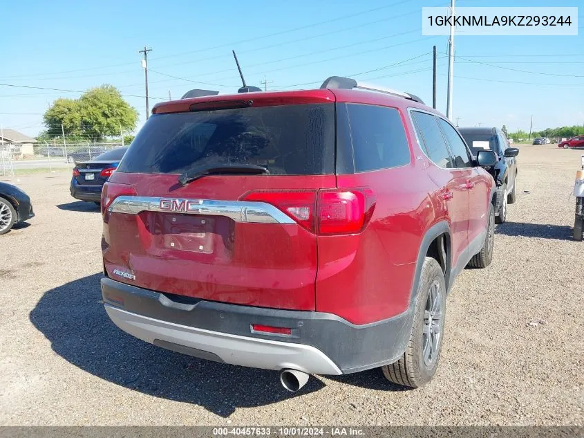 1GKKNMLA9KZ293244 2019 GMC Acadia Slt-1