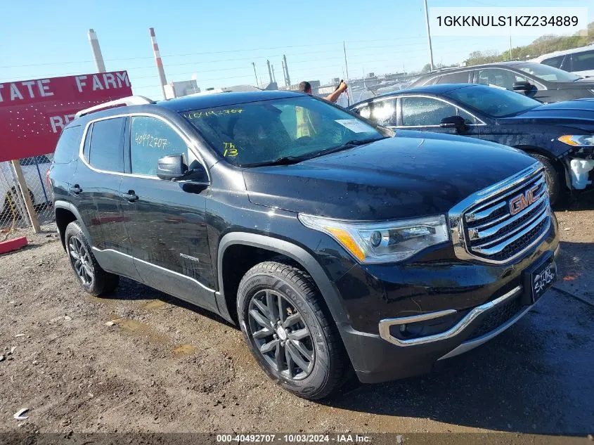 1GKKNULS1KZ234889 2019 GMC Acadia Slt-1