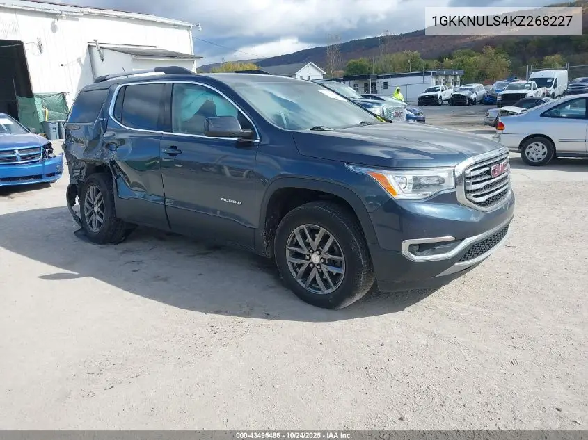 1GKKNULS4KZ268227 2019 GMC Acadia Slt-1