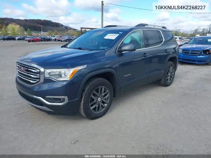 1GKKNULS4KZ268227 2019 GMC Acadia Slt-1