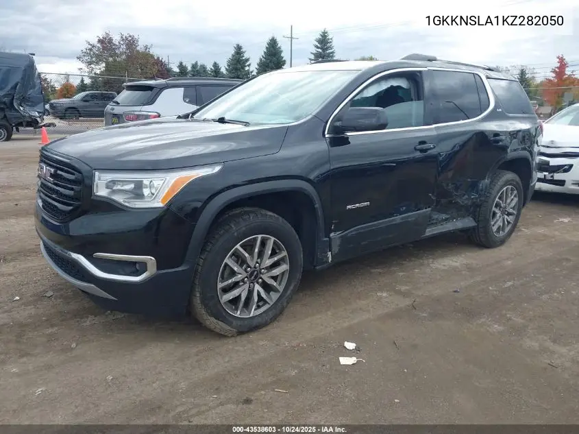 1GKKNSLA1KZ282050 2019 GMC Acadia Sle-2