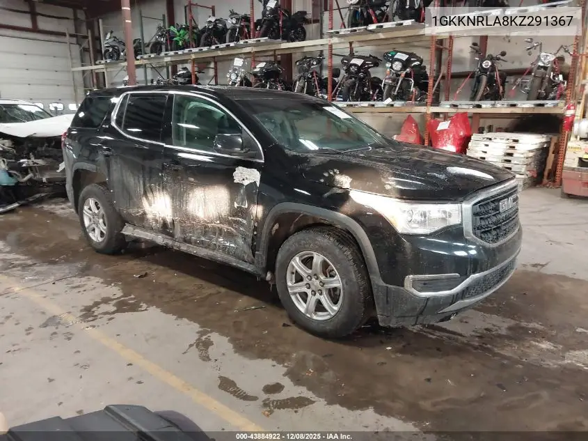 1GKKNRLA8KZ291367 2019 GMC Acadia Sle-1