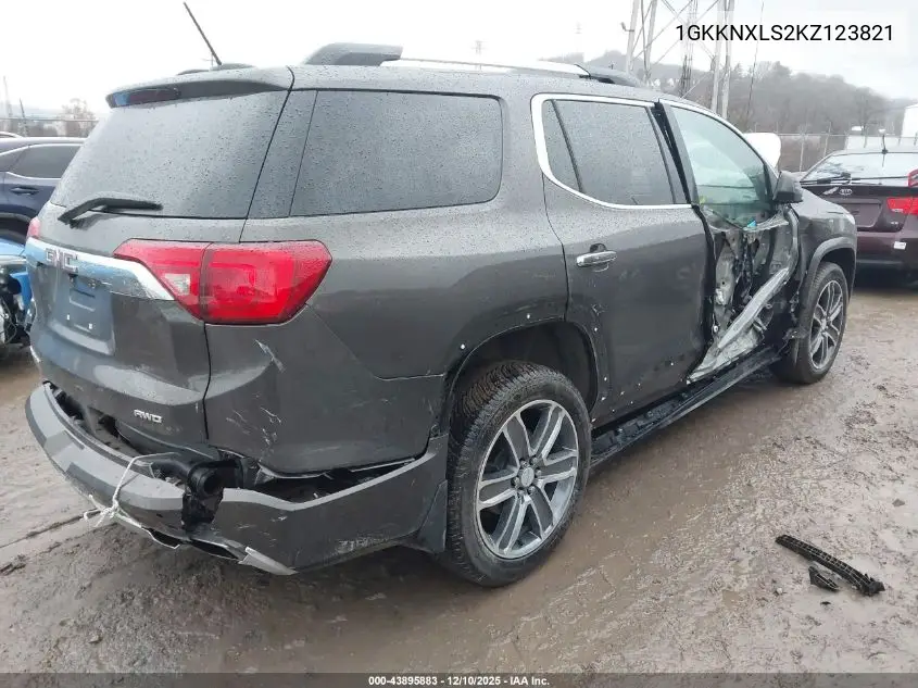 1GKKNXLS2KZ123821 2019 GMC Acadia Denali