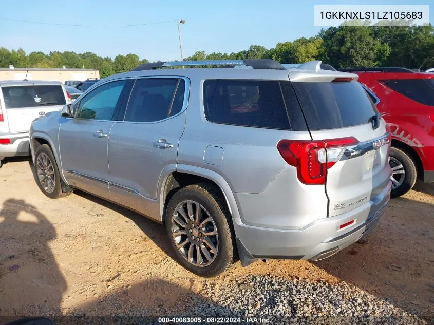 1GKKNXLS1LZ105683 2020 GMC Acadia Awd Denali