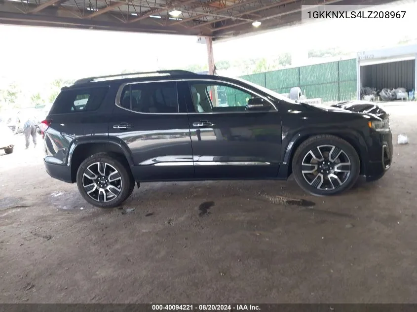 1GKKNXLS4LZ208967 2020 GMC Acadia Awd Denali