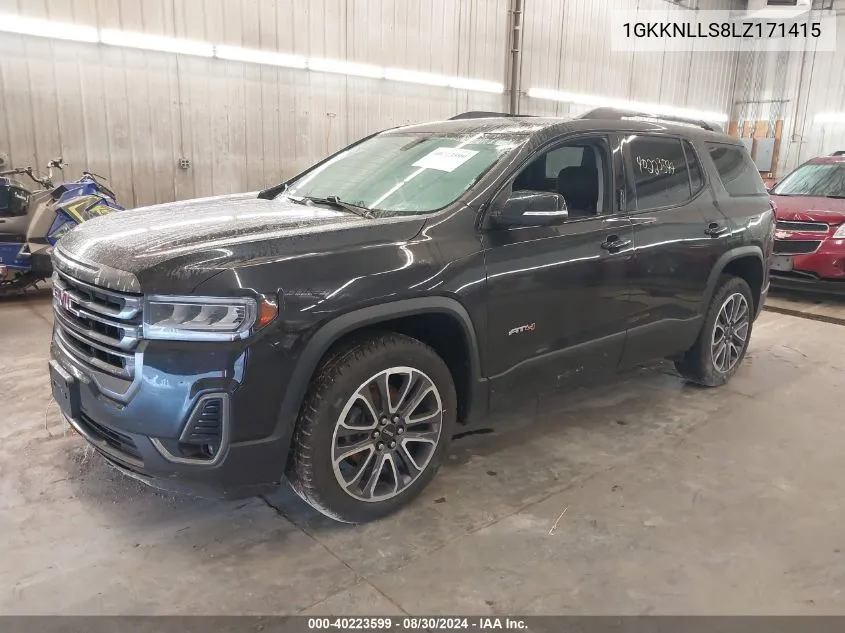 1GKKNLLS8LZ171415 2020 GMC Acadia Awd At4