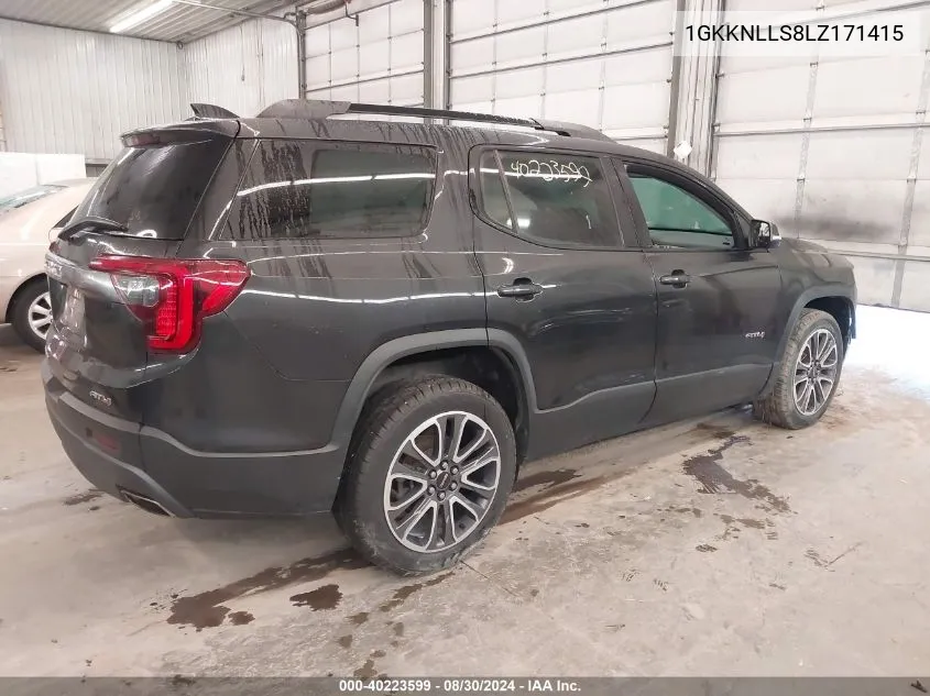 1GKKNLLS8LZ171415 2020 GMC Acadia Awd At4