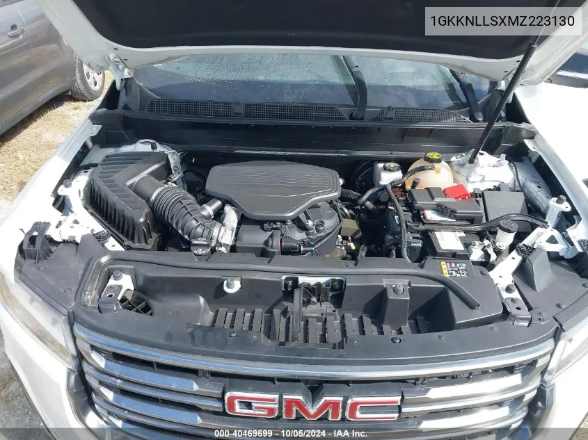 1GKKNLLSXMZ223130 2021 GMC Acadia At4