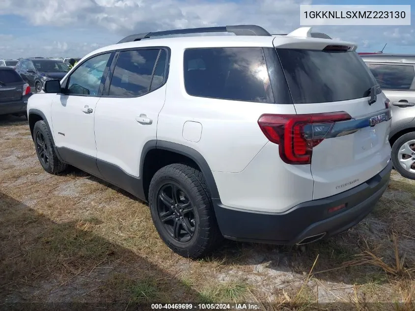 1GKKNLLSXMZ223130 2021 GMC Acadia At4