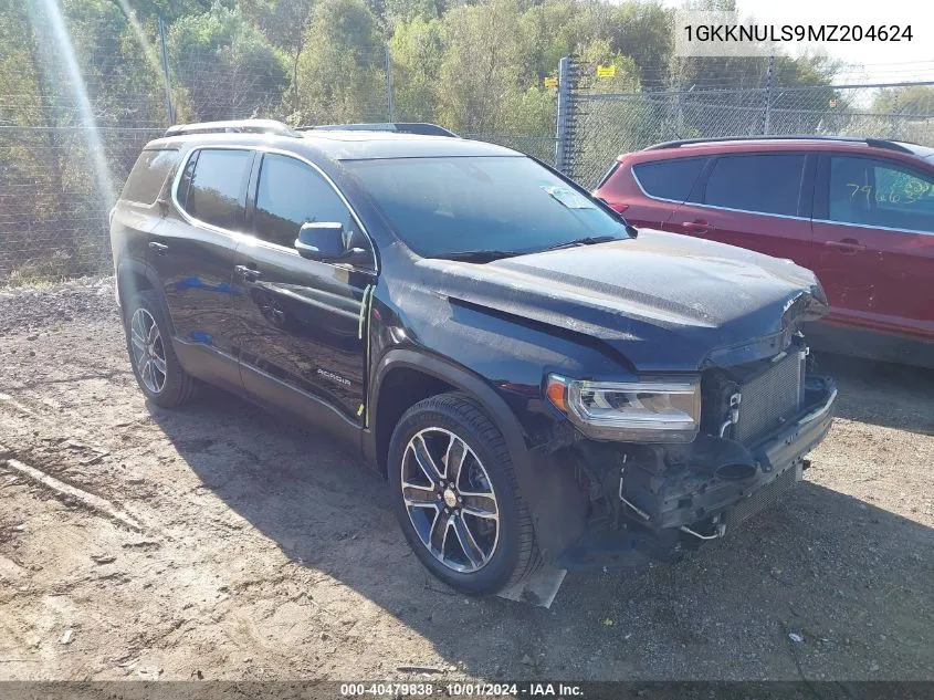 1GKKNULS9MZ204624 2021 GMC Acadia Awd Slt