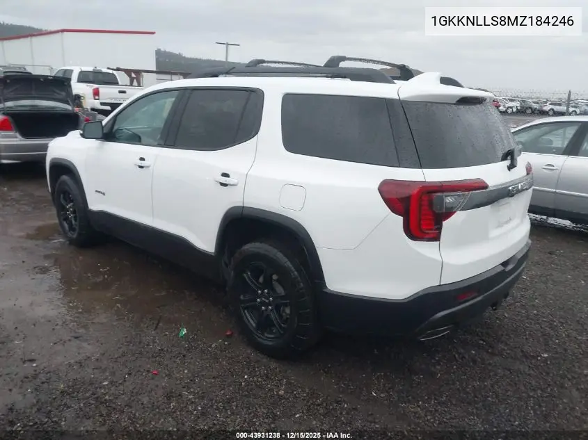 1GKKNLLS8MZ184246 2021 GMC Acadia Awd At4