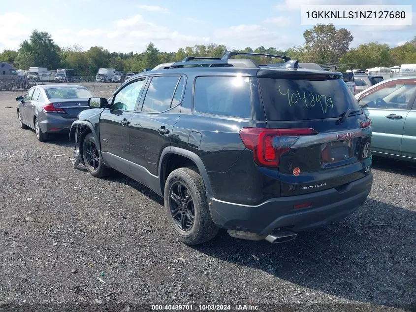 1GKKNLLS1NZ127680 2022 GMC Acadia Awd At4