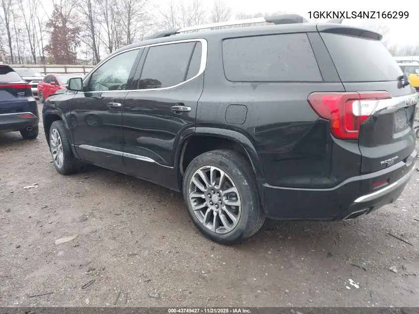 1GKKNXLS4NZ166299 2022 GMC Acadia Awd Denali