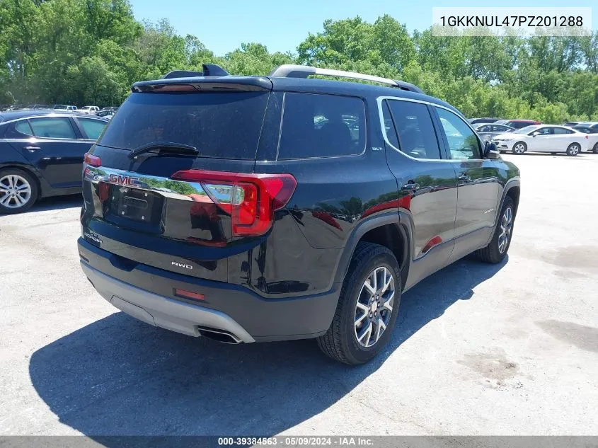 1GKKNUL47PZ201288 2023 GMC Acadia Awd Slt