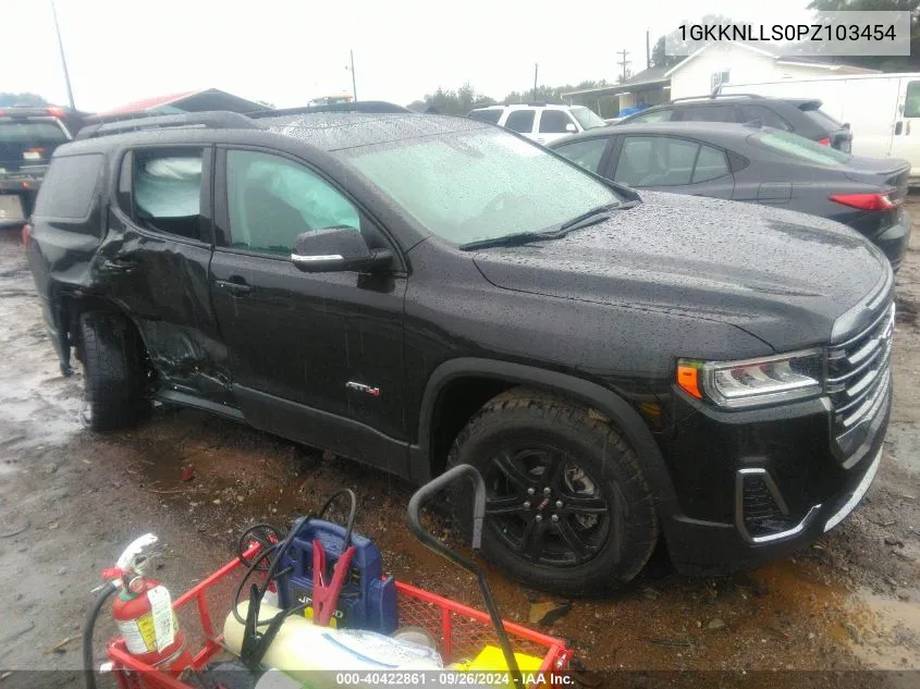 1GKKNLLS0PZ103454 2023 GMC Acadia At4