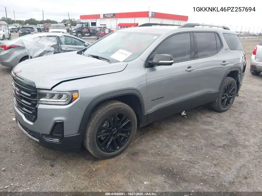 1GKKNKL46PZ257694 2023 GMC Acadia Fwd Sle
