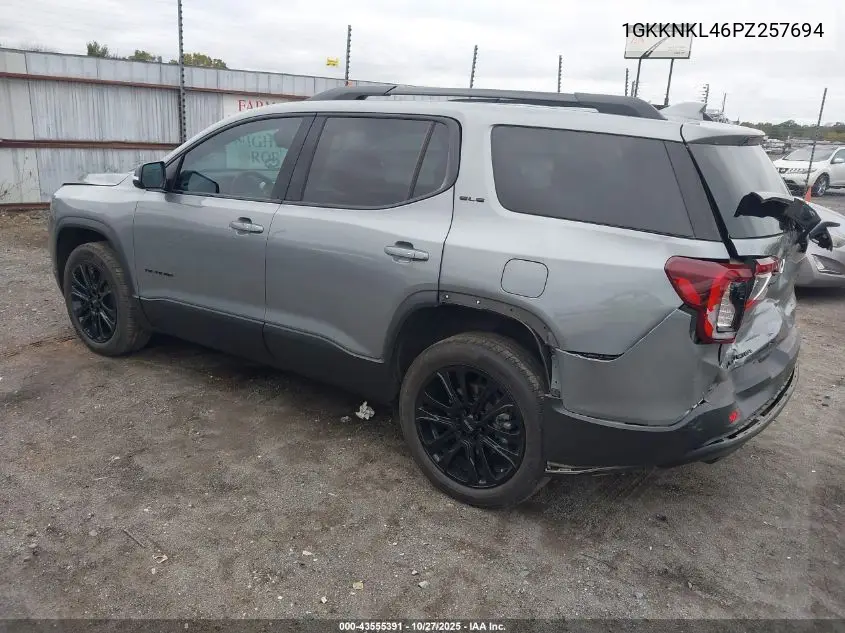 1GKKNKL46PZ257694 2023 GMC Acadia Fwd Sle