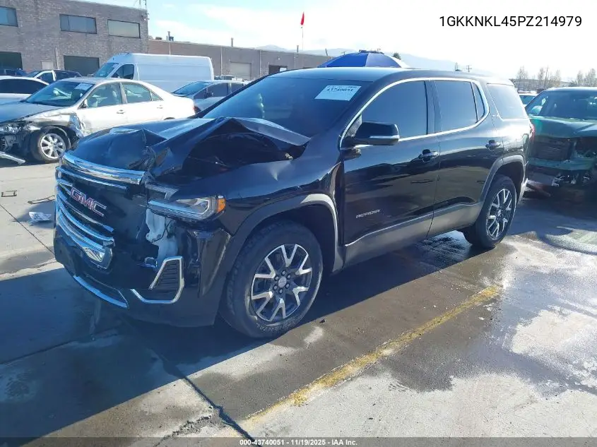 1GKKNKL45PZ214979 2023 GMC Acadia Fwd Sle