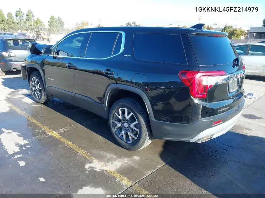 1GKKNKL45PZ214979 2023 GMC Acadia Fwd Sle