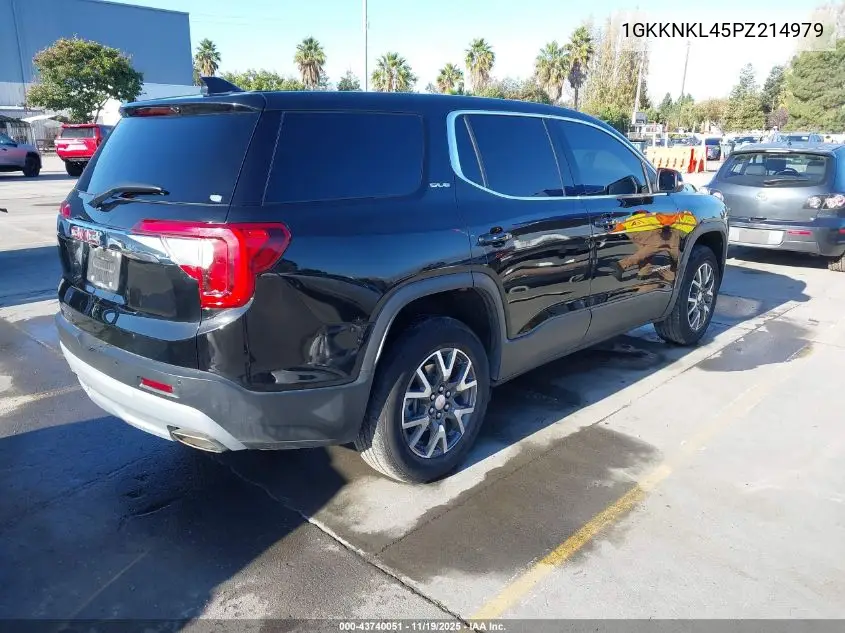 1GKKNKL45PZ214979 2023 GMC Acadia Fwd Sle