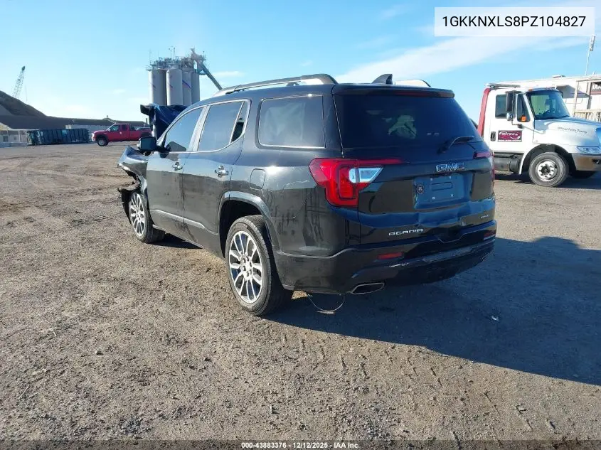 1GKKNXLS8PZ104827 2023 GMC Acadia Awd Denali