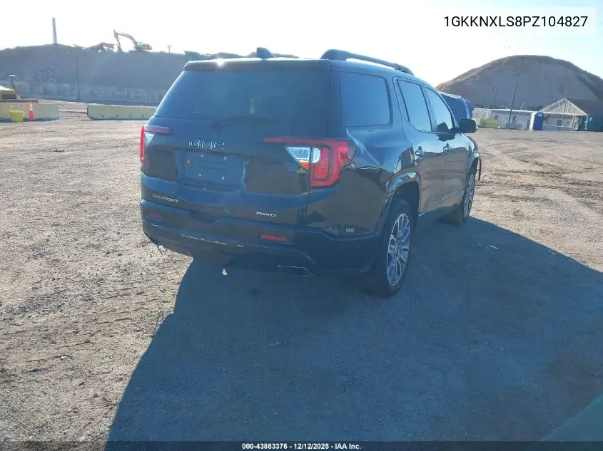 1GKKNXLS8PZ104827 2023 GMC Acadia Awd Denali