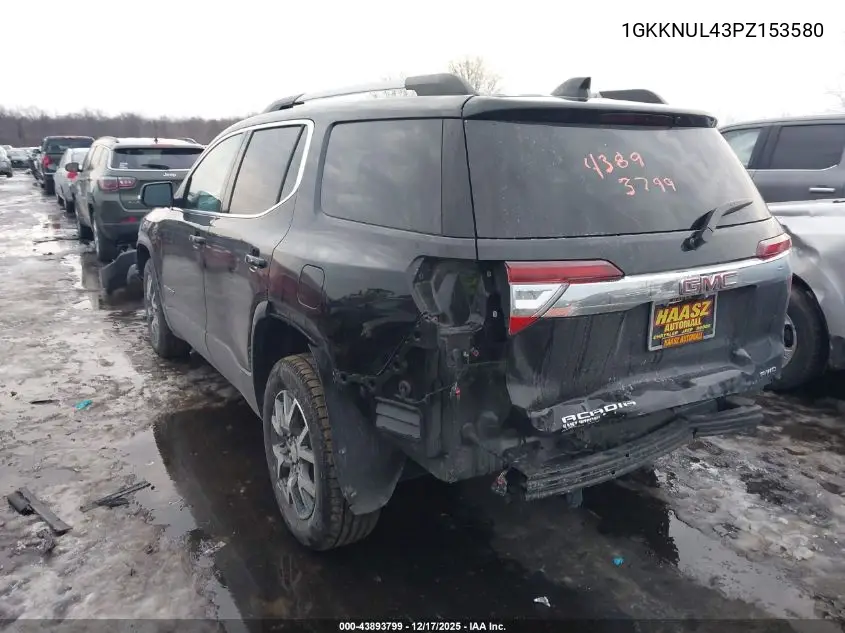 1GKKNUL43PZ153580 2023 GMC Acadia Slt