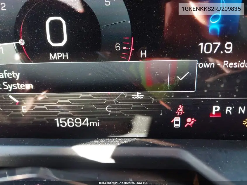 1GKENKKS2RJ209835 2024 GMC Acadia Fwd Elevation