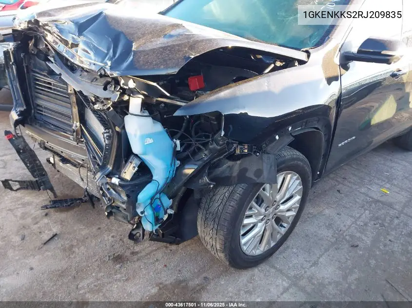 1GKENKKS2RJ209835 2024 GMC Acadia Fwd Elevation