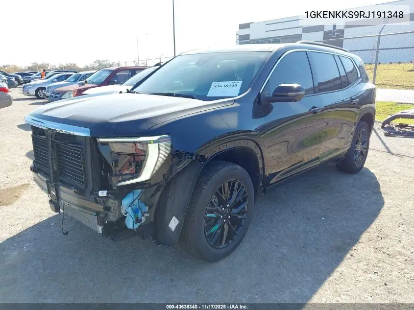 1GKENKKS9RJ191348 2024 GMC Acadia Fwd Elevation