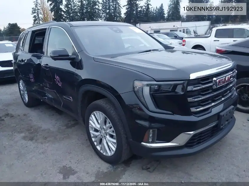 1GKENNKS9RJ192923 2024 GMC Acadia Awd Elevation