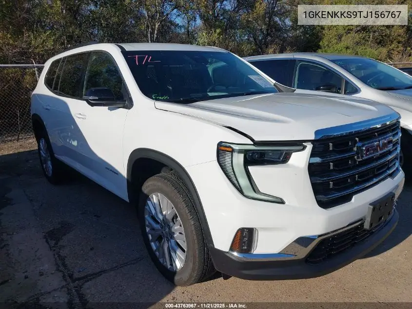 1GKENKKS9TJ156767 2026 GMC Acadia Elevation Fwd