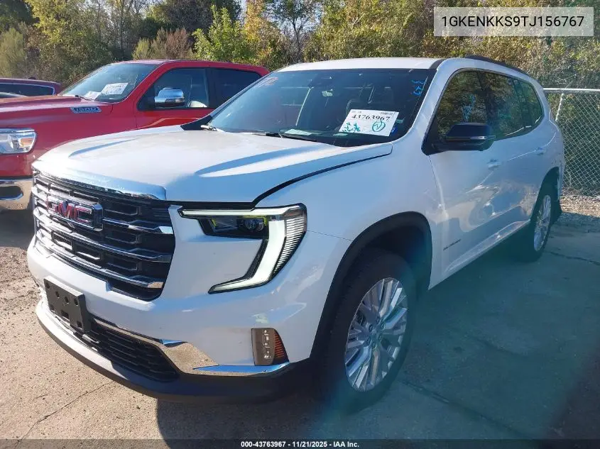 1GKENKKS9TJ156767 2026 GMC Acadia Elevation Fwd
