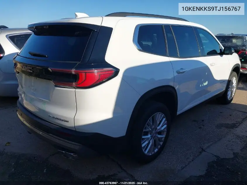 1GKENKKS9TJ156767 2026 GMC Acadia Elevation Fwd