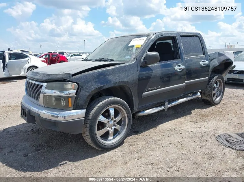 1GTCS136248109757 2004 GMC Canyon Sle