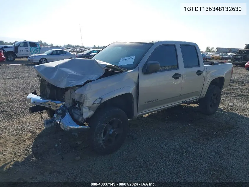 1GTDT136348132630 2004 GMC Canyon Sle