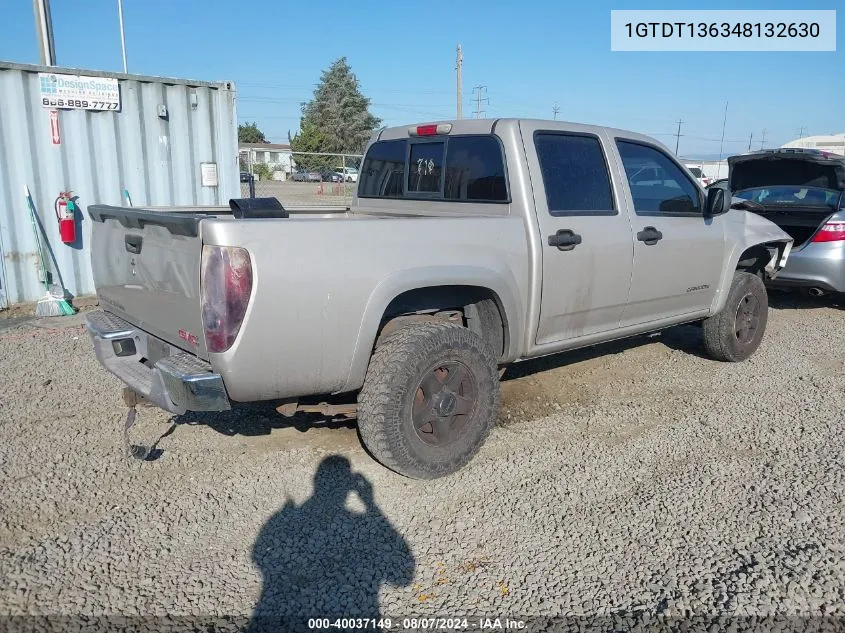 1GTDT136348132630 2004 GMC Canyon Sle